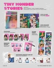 DICON VOLUME N°34 TWS : DEAR MY BOYHOOD/TINY WONDER STORIES/Photo Book+etc+POB