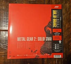 Vinyle Metal Gear Solid 2 SOLID SNAKE Original Video Game Soundtrack MONDO MOND-