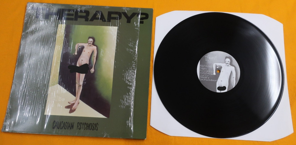 THERAPY? Caucasian Psychosis Quarterstick QS8 08-17847 LP, Compilation, Stereo
