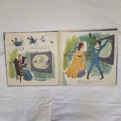 Vintage 1965 Disney The Scarecrow of Oz Ray Bolger LP Story Book ST-3930 VG