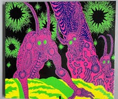 OH SEES Abomination Revealed Last LP PURPLE osees coachwhips pink brown damaged