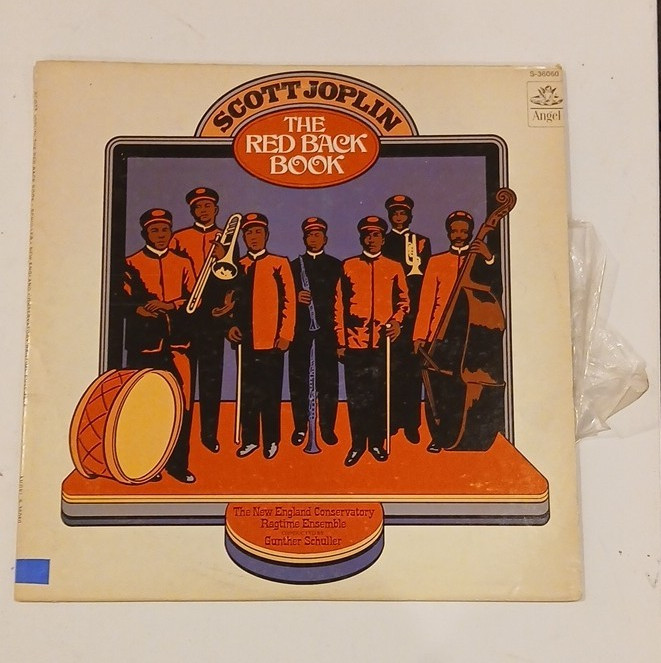 Angel Scott Joplin The Red Back Book 12″ Black Vinyl LP Stereo 33RPM 1973