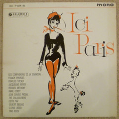 Ici Paris – Various Artists 1961 Mono LP Compilation 33SX 1357 Excellent Con