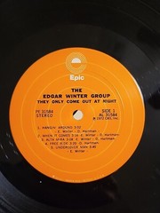 1970s EDGAR WINTER They Only Come Out At Night 31584 LP33