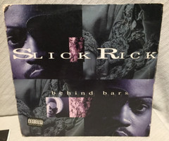 Slick Rick Behind Bars LP Def Jam Records Released 1994 12” Vinyl 33rpm In Cover