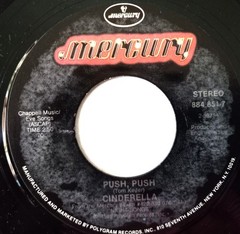 CINDERELLA – NOBODY’S FOOL b/w PUSH PUSH -ORIG 1986 w/ PIC SLV -45 RPM-NEAR MINT