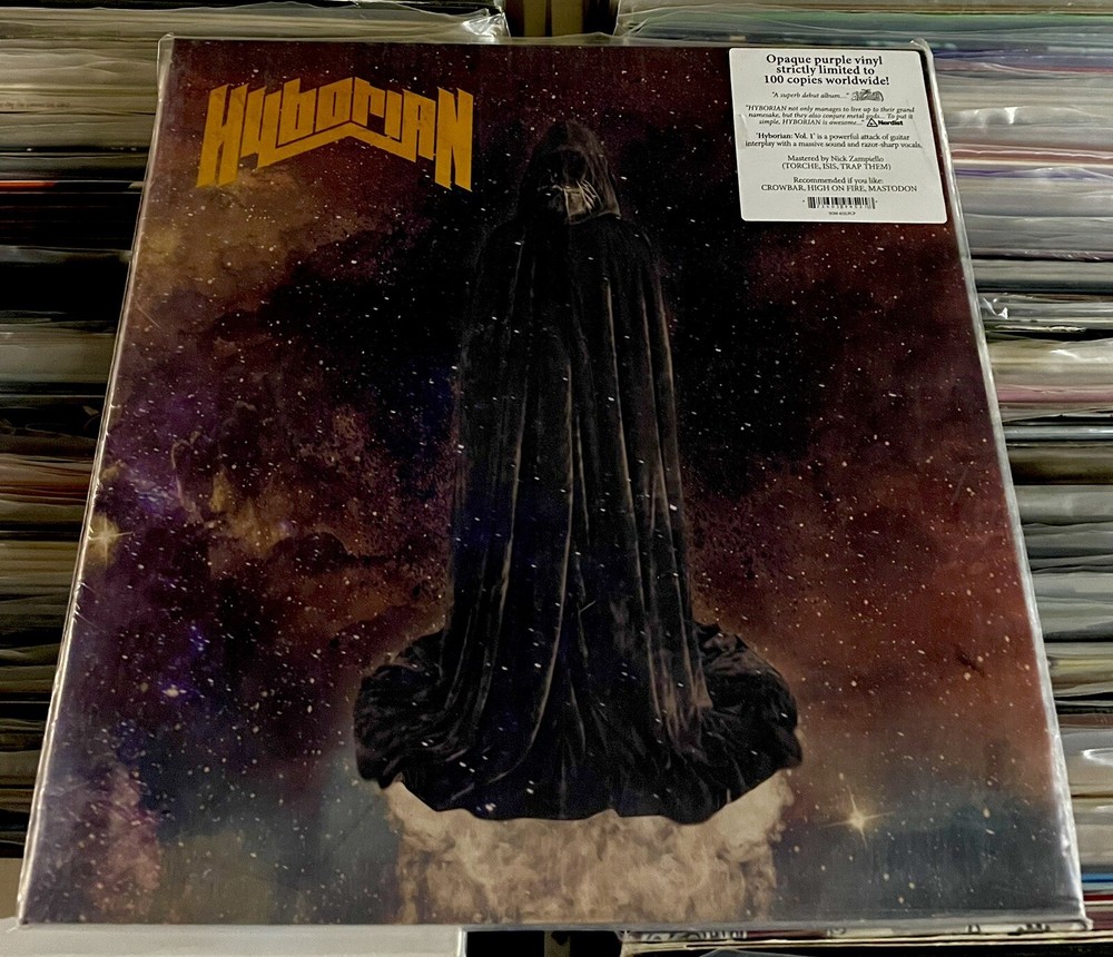 Hyborian – Vol. 1 LP on Opaque Purple Colored Vinyl Heavy Stoner Doom Metal