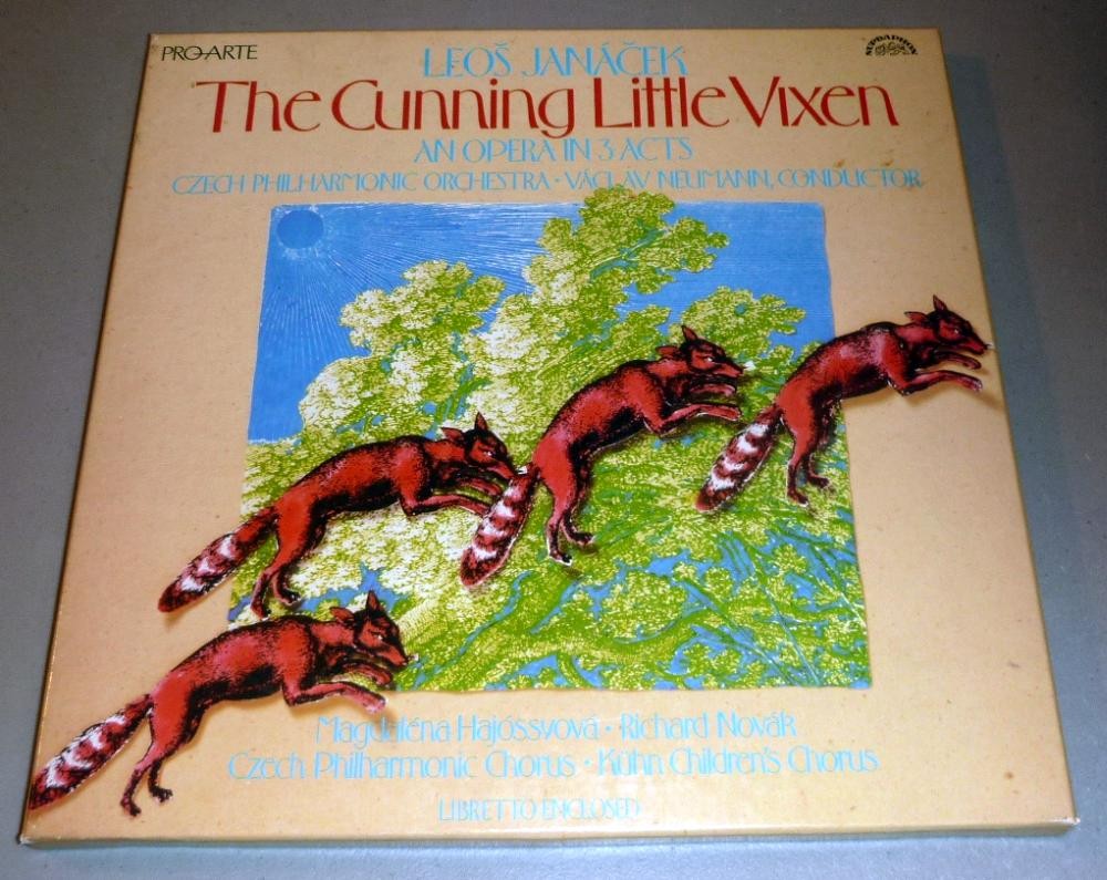 JANACEK CUNNING LITTLE VIXEN 2 LP BOX SET – Czech P.O.
