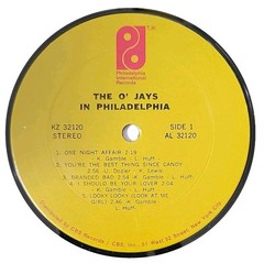 The O’JAYS – The O’Jays In Philadelphia, LP 1973 US Pressing – Stereo VG+