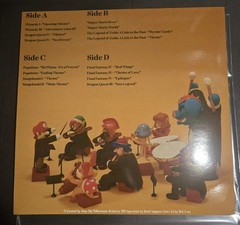 Video Game Music Concert LP Vinyl Record NES Square Best Selection Not Moonshake