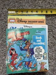 Lot of 9 Vintage See Hear Read BOOKS ONLY + 1 RECORD Walt Disney Peter Pan Ind.