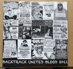 Backtrack Deal With The Devil 7″ United Blood 2011 Pressing Record /65 NYHC