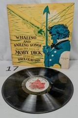 Paul Clayton Whaling And Sailing Songs Moby Dick 1956 Tradition TLP 1005 VG+