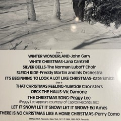 Christmas Wonderland 1985 Vinyl Album Silver Bells, White Christmas