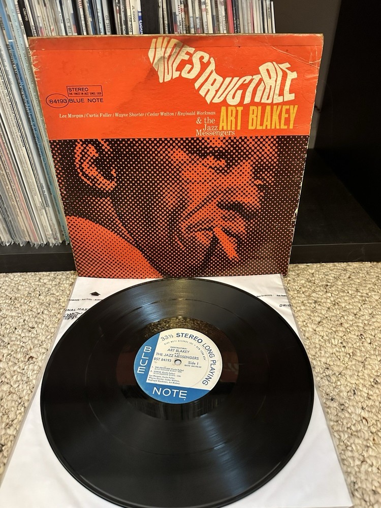 Art Blakey the Jazz Messengers Indestructible NY RVG BST 84193 Blue Note LP 1966