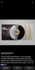August Burns Red – Messengers NEW Vinyl LP (2017 Tour Edition)-Limited Tri-Color