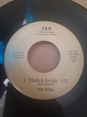 Juan Ortega Rare Las Vegas New Mexico Private Pressing JBO 45 Free US Shipping