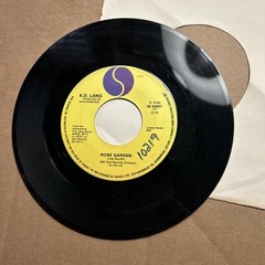 K.D. Lang Rose Garden/High Time For A Detour 1987 Sire Records 45