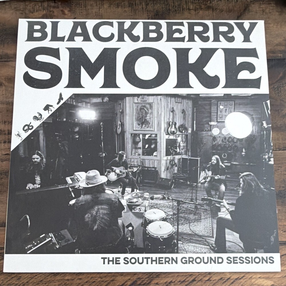 Blackberry Smoke The Southern Ground Sessions 12″ Gray/Black Colored Vinyl LP