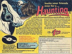Gayle House The Haunting 1971 Comicbook Mail in Record 7″ RARE Halloween Ghosts