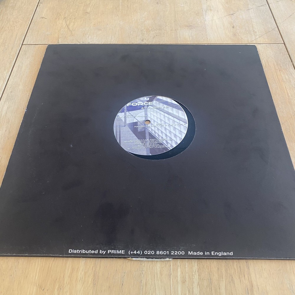 G-Force – 4th Floor EP – Used Vinyl Record 12 – NM/VG