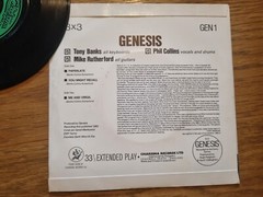 GENESIS – 3X3 EP – Paperlate You Might Recall Me And Virgil 1982 7” Charisma