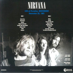NIRVANA Live At Paradiso 180gr LAGOON SPLATTER VINYL Limited Edition NEW