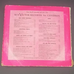 RCA Victor Youth Series Non-Breakable Roy Rogers Pecos Bill Record Sleeve