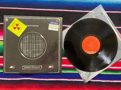 Kraftwerk ‎Radio-Activity 1975 HYPE SHRINK INSERTS VG+ Vinyl ULTRASONIC CLEANED