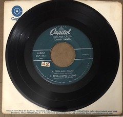 (5pc Lot) CAPITOL EXTENDED PLAY E.P. EP VINYL 45 RPM RECORDS with OG VTG Sleeves