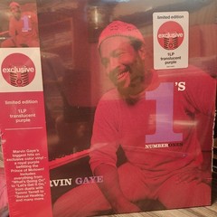 Marvin Gaye Number 1’s Limited Edition Translucent Purple LP Vinyl Record Target