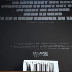 Coalesce Ox LP Vinyl Metal Hardcore Black 2000s 2009 Relapse Records