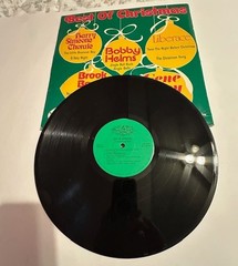 Best Of Christmas Vinyl Record 12″ Mistletoe Records Holiday- Various Artists