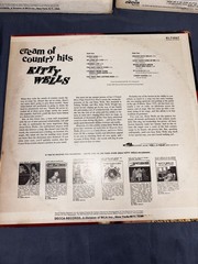 KITTY WELLS – COLLECTION OF KITTY WELLS RECORDS – LOT OF 5 LPS