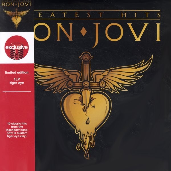 BON JOVI “GREATEST HITS” (TIGER EYE VINYL) BRAND NEW! SEALED LP! (MINT)