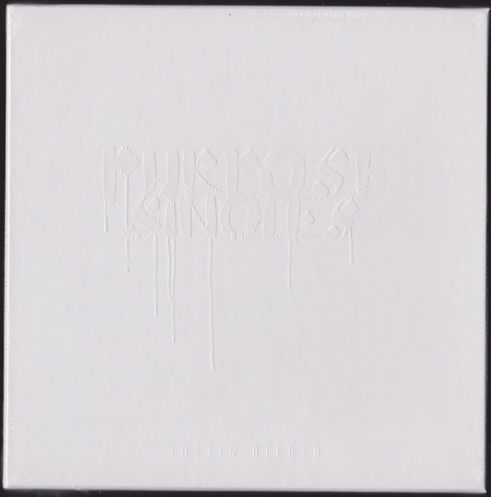 Justin Bieber Purpose Singles Limited Edition Numbered Vinyl Boxset