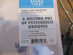 GHOST FUNK ORCHESTRA A New Kind of Love 2022 Karma Chief Ltd White Edition