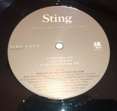 STING – …Nothing Like the Sun 1987 Double LP Vinyl Record Album A&M SP-6402