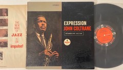 JOHN COLTRANE Expression 1967 Impulse Stereo AS-9120 Lp looks & plays EX+