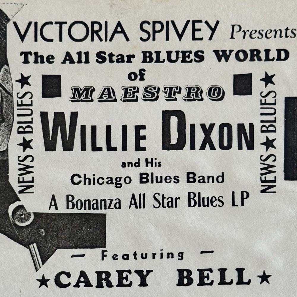 WILLIE DIXON Victoria Spivey Maestro and His All Star CHICAGO BLUES Band 1960’s