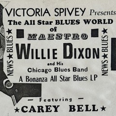 WILLIE DIXON Victoria Spivey Maestro and His All Star CHICAGO BLUES Band 1960’s