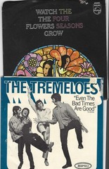 Six 1960s 45s With Picture Sleeves (Four Seasons, Turtles, Monkees)