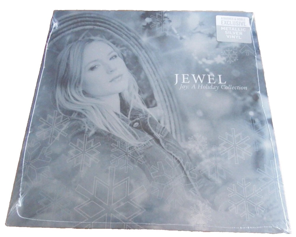 Jewel Joy: A Holiday Collection (Vinyl) 12″ Album SILVER CHRISTMAS NM/NM+ sleev