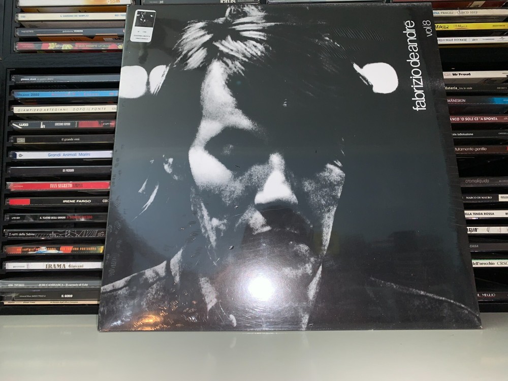 FABRIZIO DE ANDRE’ VOL.8 LP VINILE BIANCO SIGILLATO EDIZIONE LIMITATA NUMERATA..