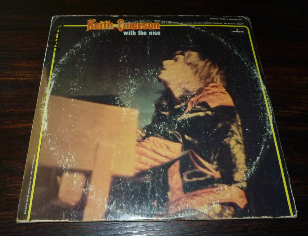 Keith Emerson With The Nice (Vinyl 2 LP) Mercury SRM 2-6500 *Emerson Lake Palmer