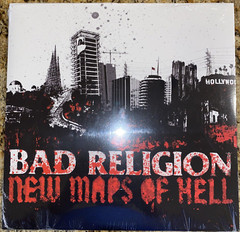 BAD RELIGION NEW MAPS OF HELL VINYL LP NEW SEALED MINT