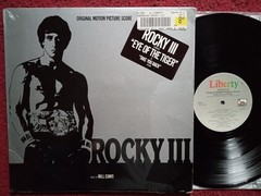 ROCKY III Record LP IN SHRINK w/ EYE OF THE TIGER Song Hype Sticker MINT- VINYL