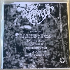 STOLEN GUN 7 inch Vinyl Record Black White Splatter Limited Edition