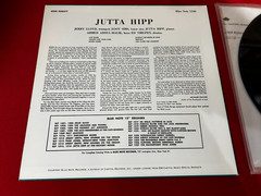 Jutta Hipp With Zoot Sims – 2003 Blue Note –BLP 1530 -Reissue, Mono, 200 Gram-EX