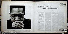 JOHN COLTRANE-Live At THe Village Vanguard-Jazz Album-IMPULSE #A10-VAN GELDER